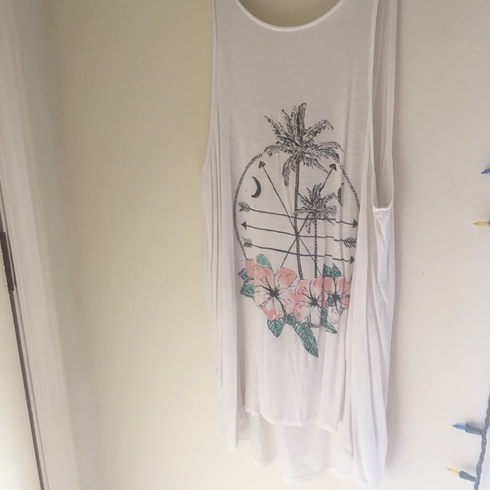 Hipster flowy tank
